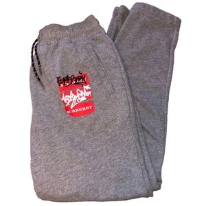 Authentic Burberry Sweatpants, Men's, Size M, NWOT